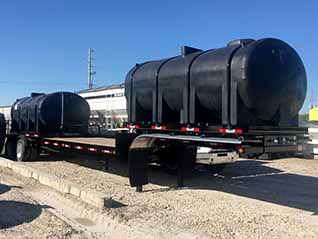 0395 42 ft. Neville Built Double Tank Trailer